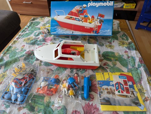 Playmobil 3498 yacht motorboot - playmobil,