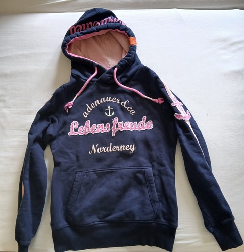 Adenauer damen hoodie - co, s