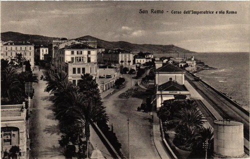 Cpa san remo - remo, corso
