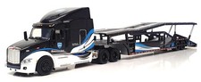 Iconic Replicas Maßstab 1:64 33833 - Peterbilt 579 mit Autotransporter Anhänger