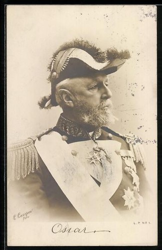 Oscar von schweden uniform - oscar,