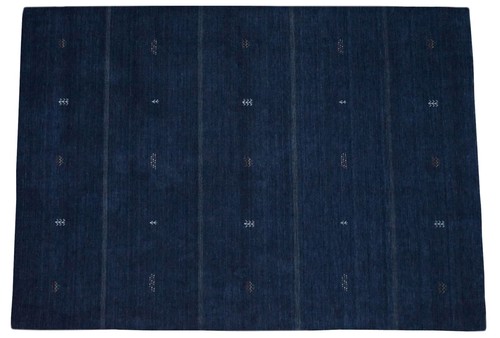 Blau gabbeh teppich - blau,