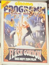 Cinema -Sonderheft zum Film "Flash Gordon" Zeitschrift Deutsch