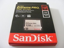 128GB CFast 2.0 Card Extreme PRO 525 MB/s ( 128 GB CFast Karte ) SanDisk Neu