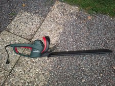 Metabo HS 8765 Elektro Heckenschere 560 W 650 mm !!! PRIVAT !!! NEUWERTIG !!! 