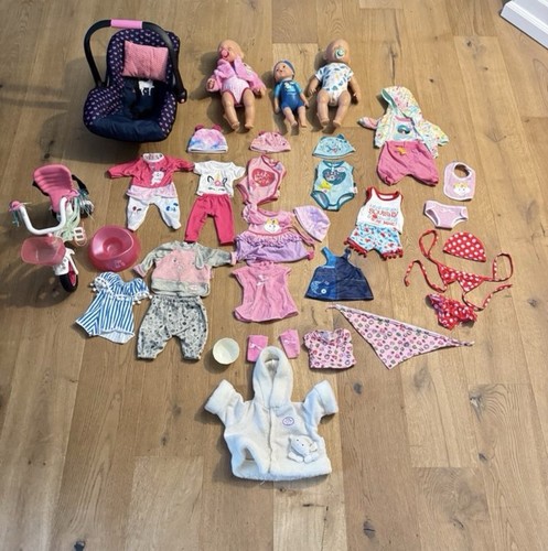 Baby born puppen mega set - born,