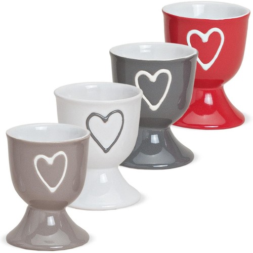 Bunte eierbecher 4er set - eierbecher,