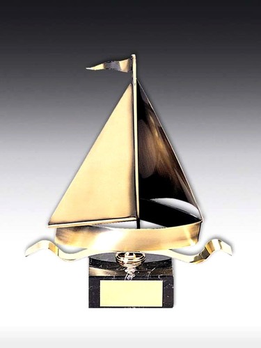 Segelboot design kunst figur - 1,