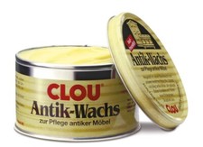 CLOU Antik Wachs fest 375ml Holzwachs für Innen Antikwachs Natur Möbelwachs Holz