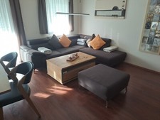 Wohnzimmer Sitzgruppe 260x240 Farbe Braun