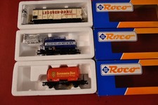 Roco Wagen H0 3 x Kesselwagen / Bierwagen - 46236 - 46709 - 47062