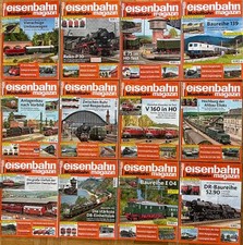 eisenbahn magazin, Modellbahnzeitschrift 2023, 12 Hefte