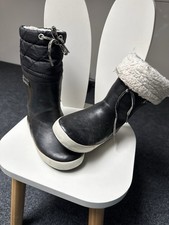 Gummistiefel Gr. 29 Schwarz Gefüttert