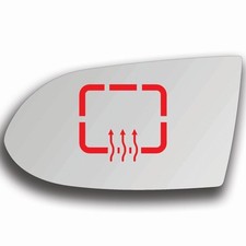 Spiegelglas Links Beheizbar