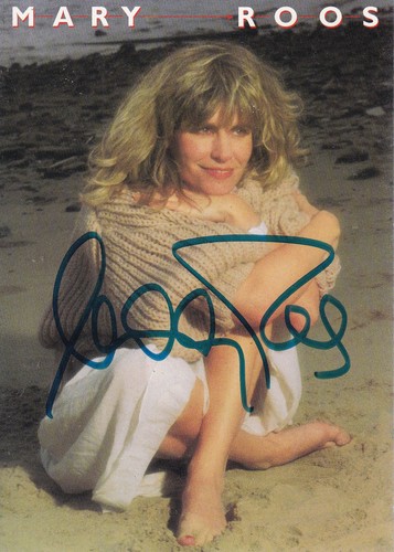 Autogramm mary roos - -,