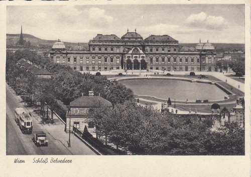 Postkarte wien schloß - wien,