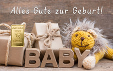 1,0 Gramm Feingold Motiv-Karte