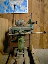 Langlochbohrmaschine auf massivem Gestell, Langlochsupport, Langlochfräse