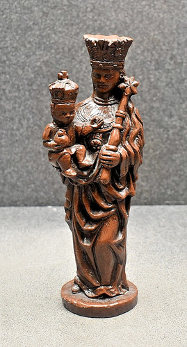 Antike madonna mit kind - antike,