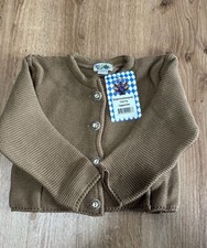 Kinder Trachten Jacke Strickjacke Baumwolle Gr 110 /116 Neu Mit Etikett