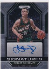 2022-23 Panini NBA Prizm No. SIG-DLS Detlef Schrempf Auto Signatures