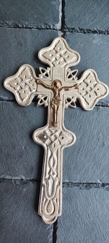 Altes orthodoxes kreuz - altes, mit