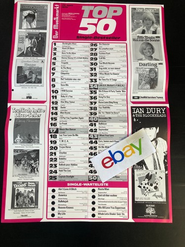 Musikmarkt charts plakat vom - musikmarkt,