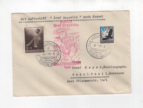 1939 reich zeppelin lz 130 - 3.,