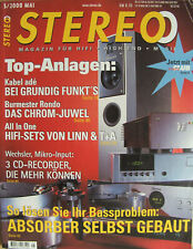 Stereo 5/00 Gryphon Callisto 2200, Tessendorf TE3 &TE10, Audio Physic Tempo