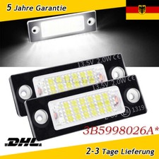 2X LED Kennzeichenbeleuchtung