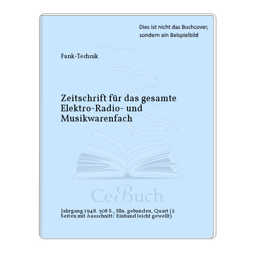 Funk technik zeitschrift für - funk-technik:,