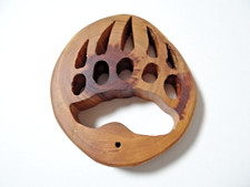 Holz deko bärentatze - holz,
