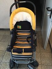 Hauck Kombikinderwagen gelb-schwarz mit Tragetasche