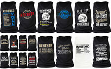 Rentner Sprüche T-Shirt - Trägershirt Herren Rente / Ruhestand - Geschenk Shirt