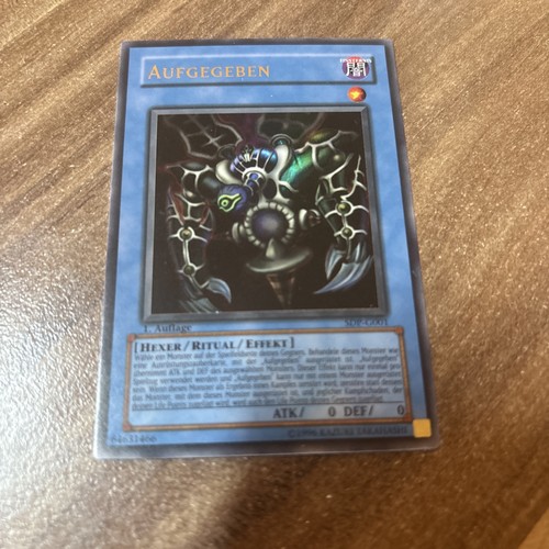 Aufgegeben - yu-gi-oh!,