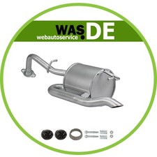 Endschalldampfer für TOYOTA