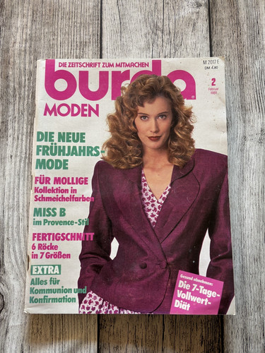 Burda moden februar 1989 - 1989, 2