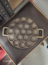 Poffertjes Pfanne Gusseisen