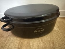 Siegwerk Stahl Siegenit Ente Gänsen Hähnchen Brot Bräter Topf