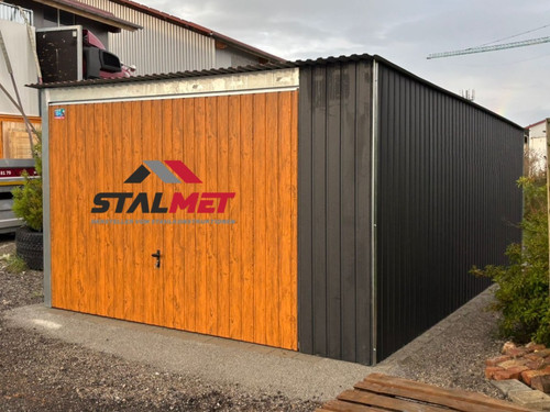 Blechgarage 4x4 werkzeug - 4x4,5m,