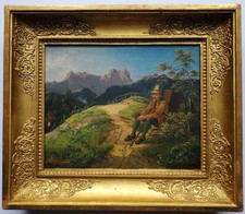 Gemälde Öl Landschaft