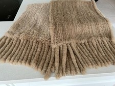 Neuwertiger Echt Nerz Schal