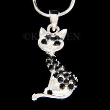 Schwarz Kätzchen mit