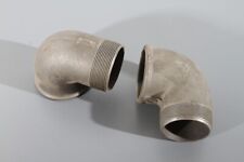 Temperguss Winkelverschraubung 2½" 90° Winkel schwarz AG IG Gewindefitting