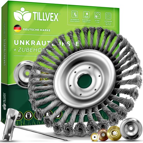 Tillvex unkrautbürste profi - tillvex®,