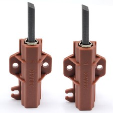 2 Motorkohlen Kohlebürsten Waschmaschine Indesit C00196539, 196539 PA66 L94MF7