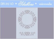 Schablone-Vintage-Shabby-A4-A3