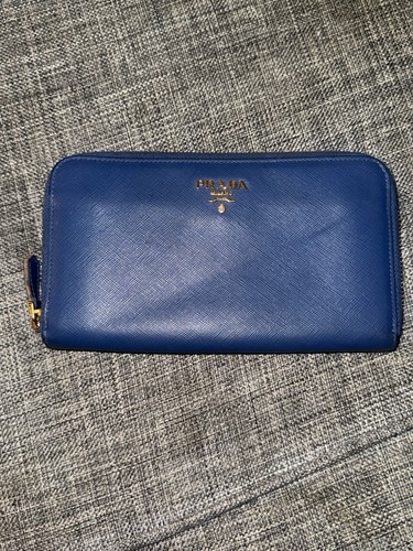 Prada geldbörse blau - prada,