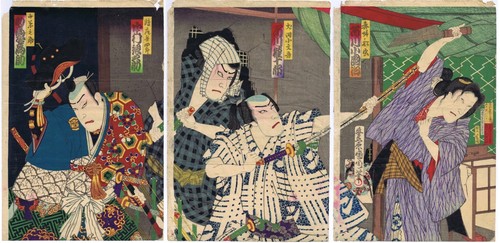 Utagawa kunisada kabuki - -,