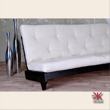 Schlafsofa % Karup Fresh Kiefer massiv schwarz Couch Liege Bett Futonmatratze